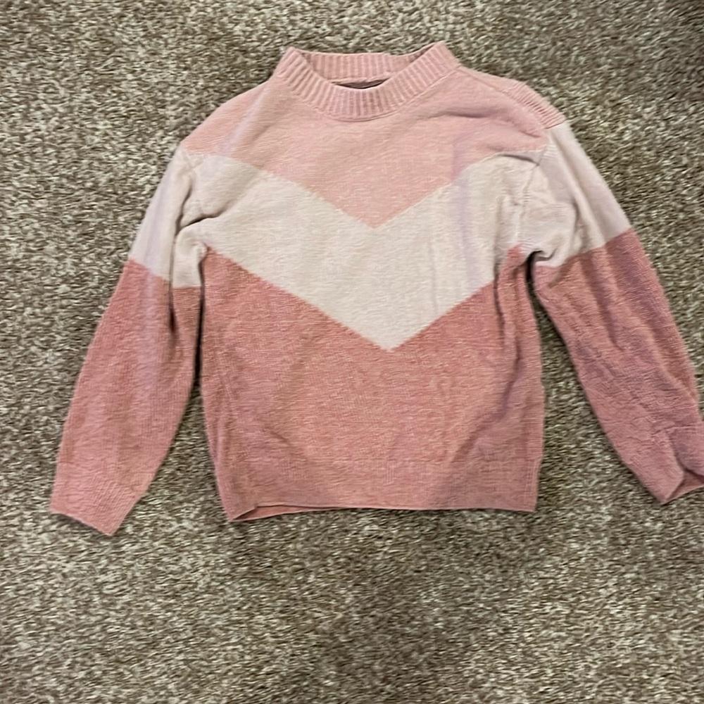 Cute Pink Girls Sweater